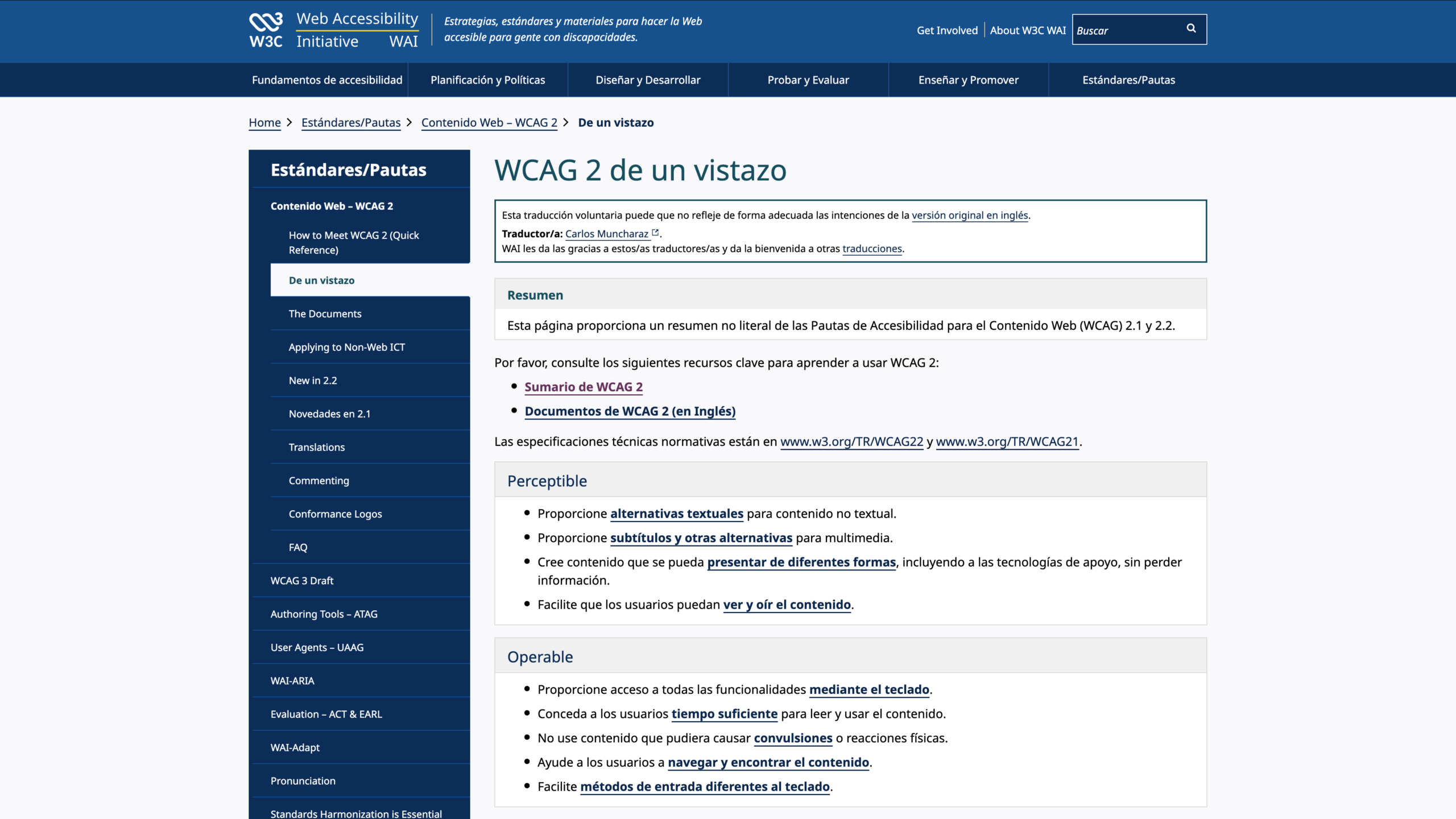 Home W3c